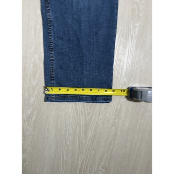 Levis 559 Jeans Mens 40x30 Blue Relaxed Straight Mid Rise Dark Wash Denim - Picture 8 of 11